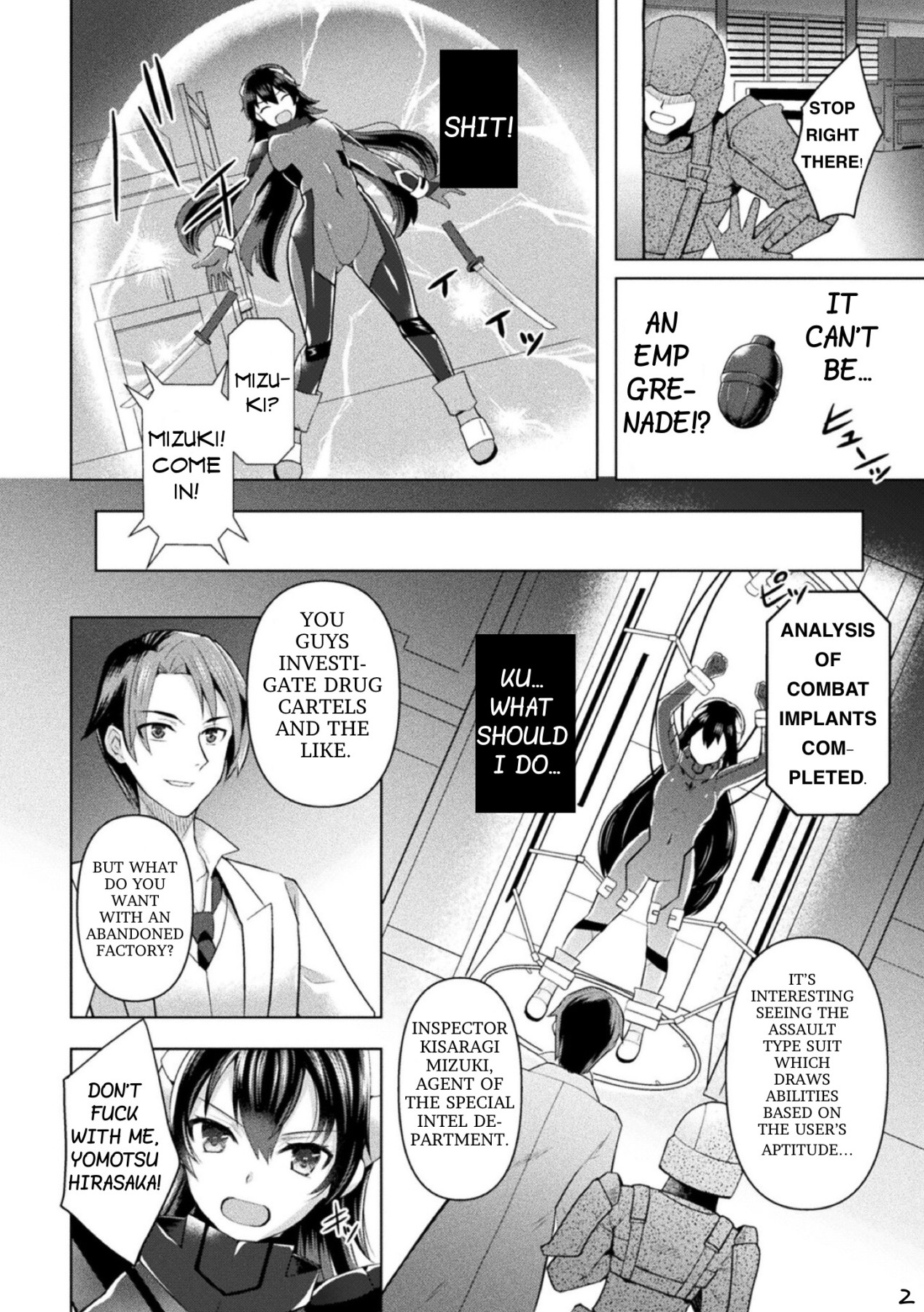 Hentai Manga Comic-Inspector Mizuki 2.0: The Bitch Who Fell To Modification Training-Read-2